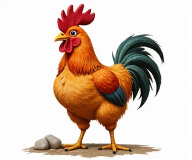 Arte de fan de un personaje de Boardgame Universe con un estilo único.