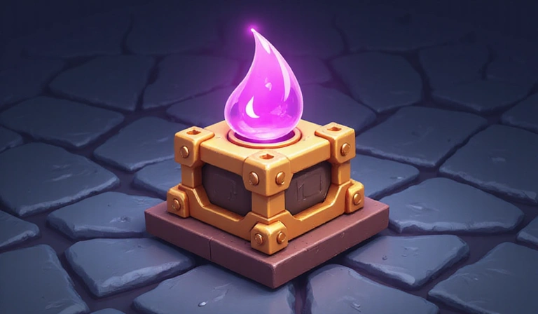 Ilustración de un power-up o ítem especial del juego Boardgame Universe.