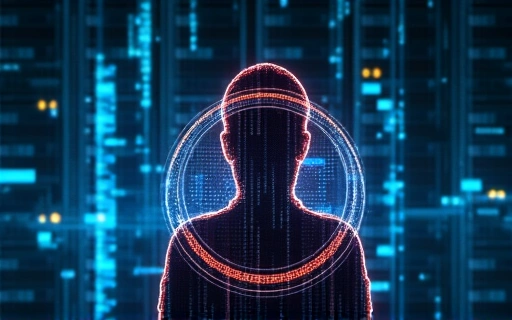 Icono de un usuario siendo expulsado o bloqueado de un sistema digital.